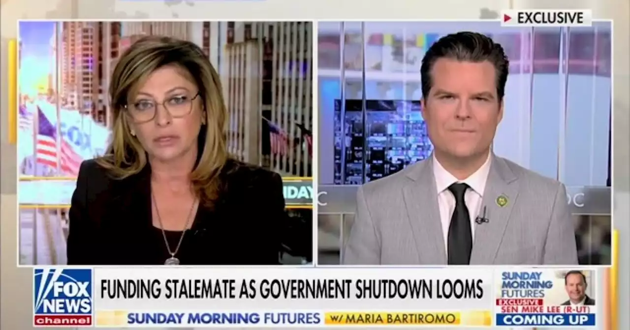 Maria Bartiromo accuses Matt Gaetz of having a 'vendetta' against Kevin McCarthy