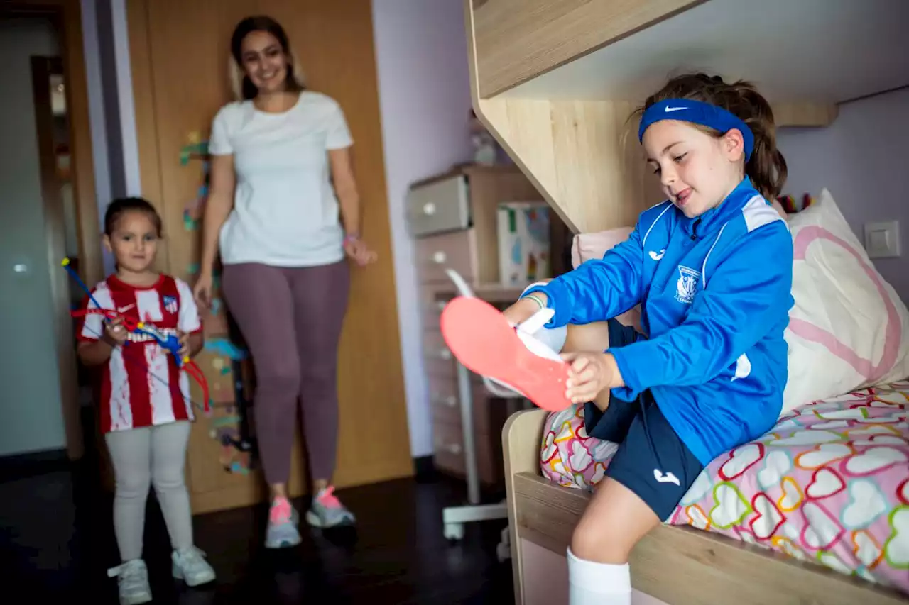 El debut futbolístico de Candela, una niña de ocho años que sueña con jugar en Miami