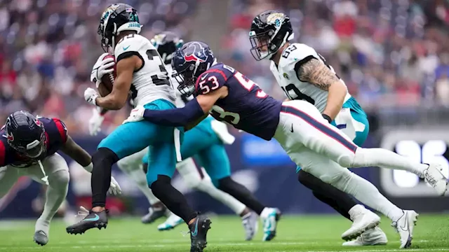 Beck's rare TD return propels Texans to a 37-17 rout of Jaguars and gives  Ryans his first win