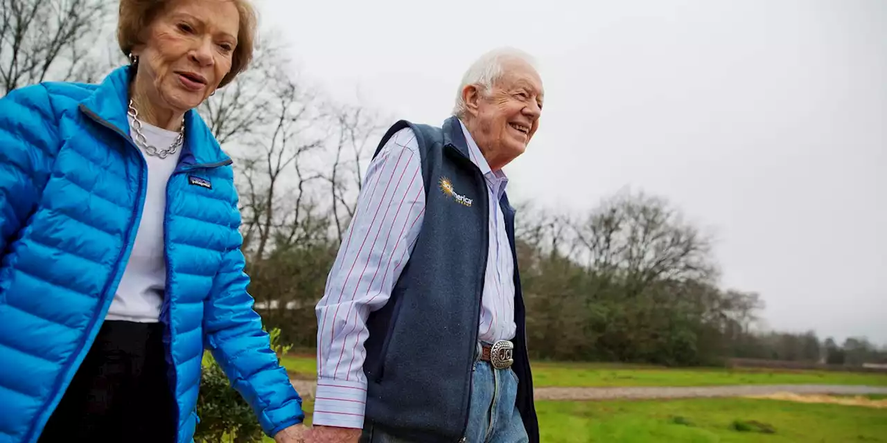 Former President Jimmy Carter makes appearance at peanut festival ahead of his 99th birthday