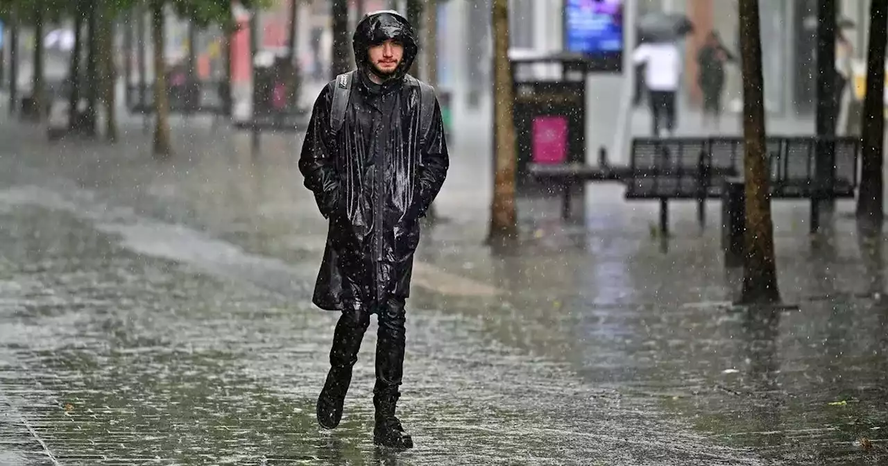 Glasgow forecast as yellow warning for 'heavy rain and disruption' issued