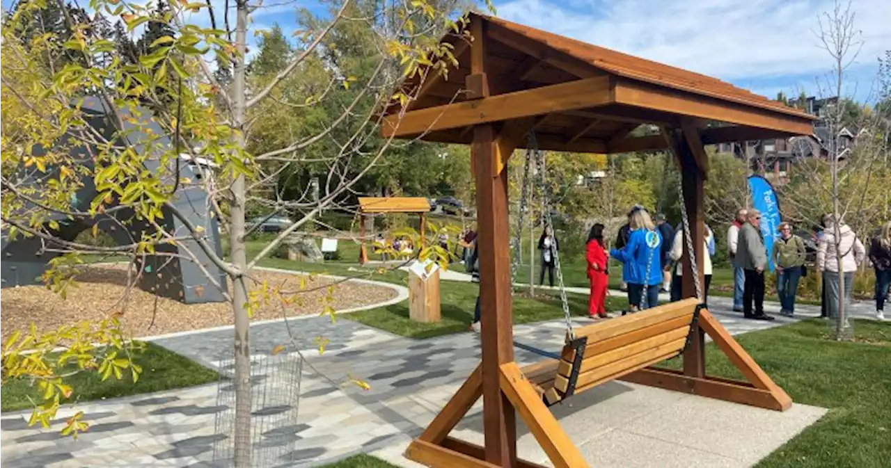 Alberta’s first public mental health park opens in Calgary