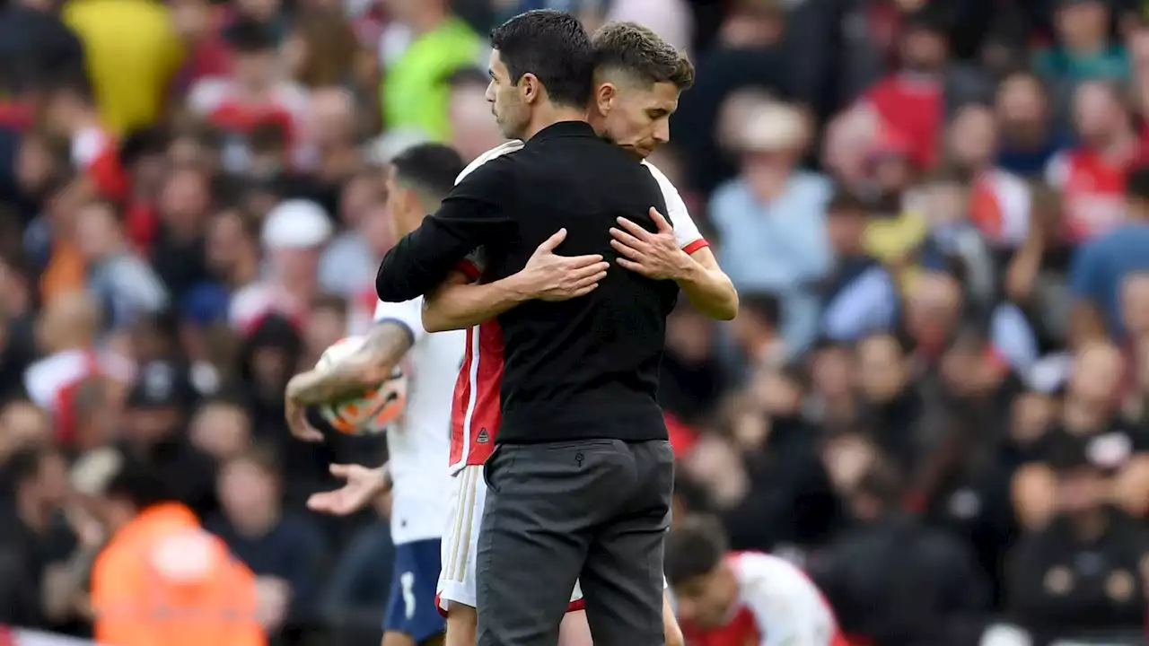 - Mikel Arteta backs Jorginho despite his decisive error in 2-2 draw with Spurs