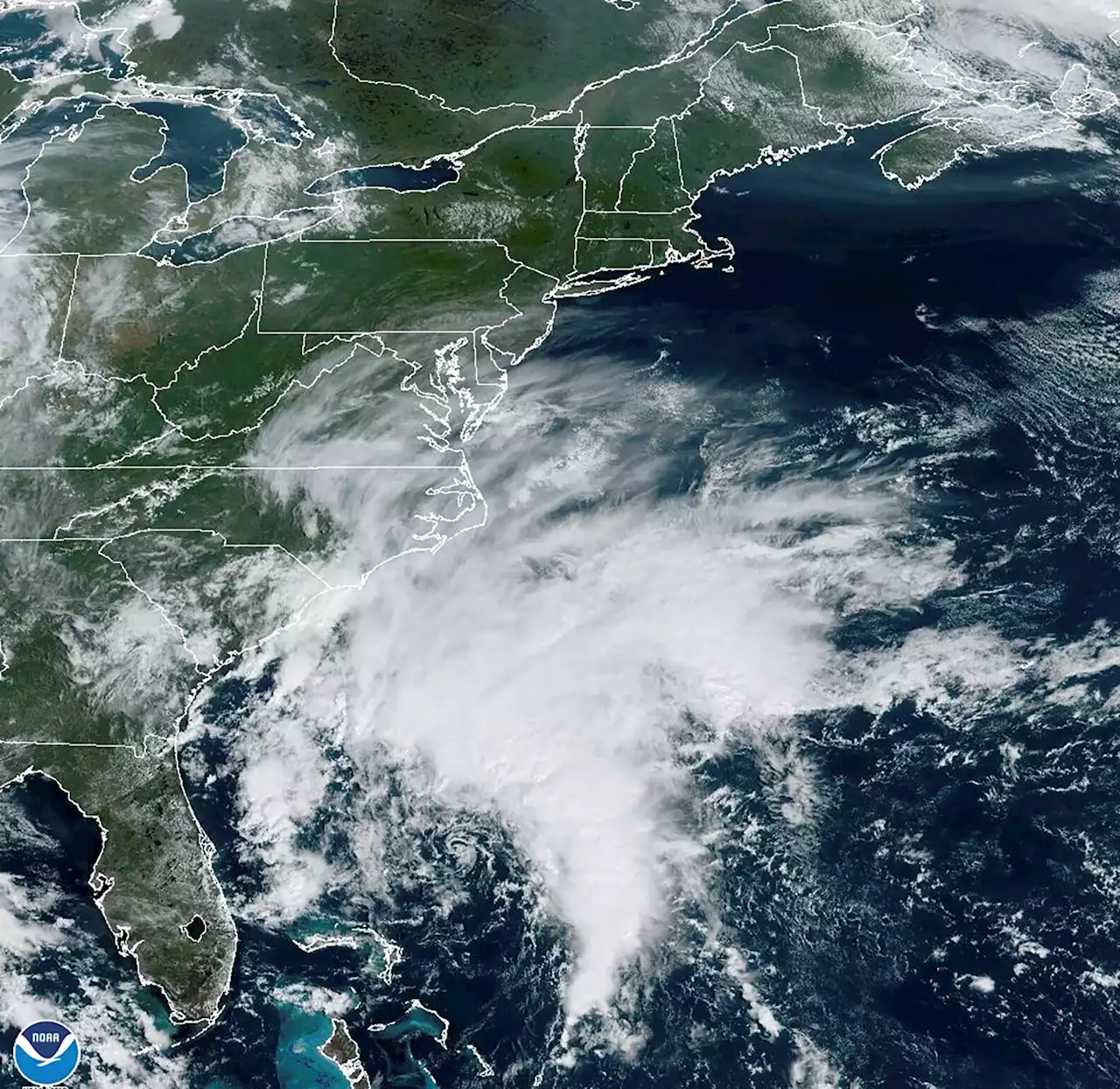 Tropical Storm Ophelia Hits Coastal North Carolina With Flooding And Wind