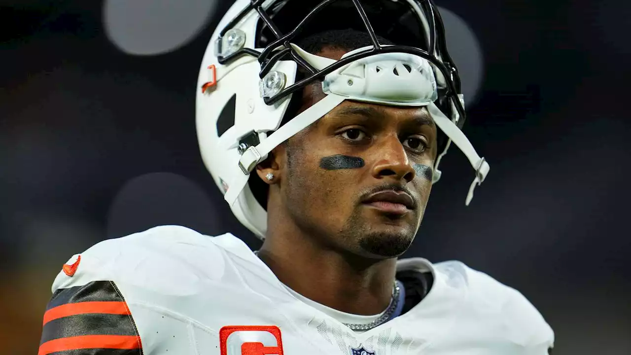 NFL fines Browns QB DeShaun Watson $35K for gun celebration, unnecessary roughness