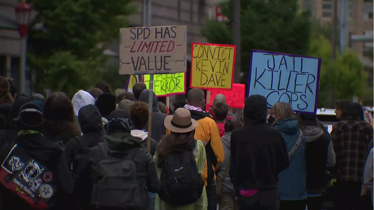 Protesters demand justice for Jaahnavi Kandula, rally against Seattle officer