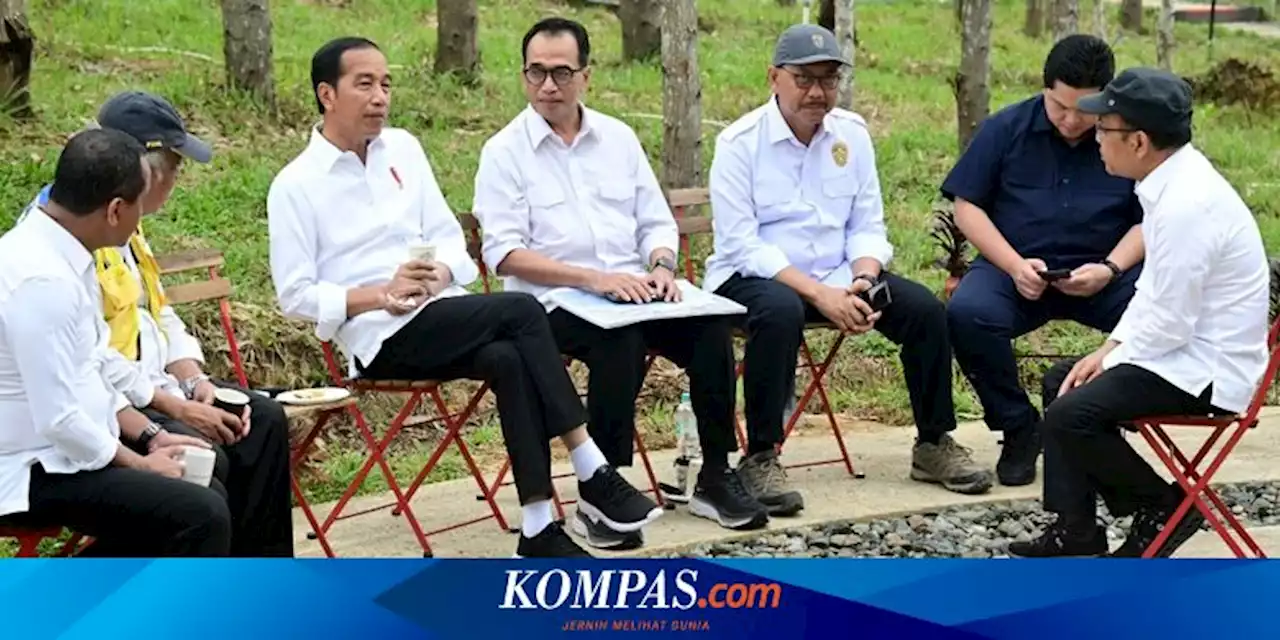 Jokowi dan Para Menteri Bahas Pengadaan Taman Safari di IKN