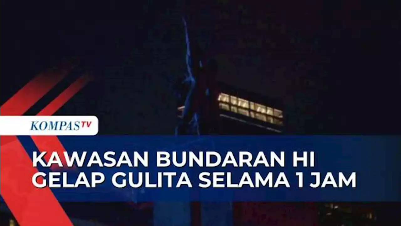 Pemadaman Lampu di Kawasan Bundaran HI Selama 1 Jam Peringati Hari Ozon Sedunia