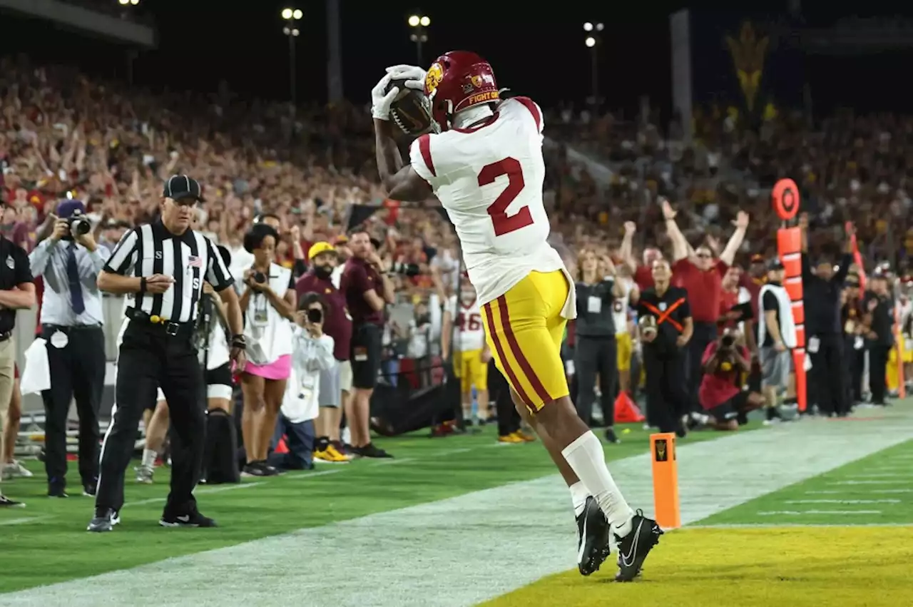 How Brenden Rice is cementing himself as USC’s top receiving threat