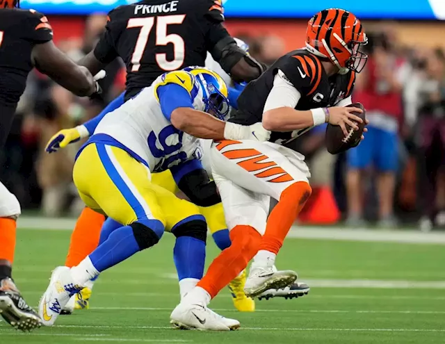 Burrow's status unclear as Rams, Bengals meet for first time since Super  Bowl 56