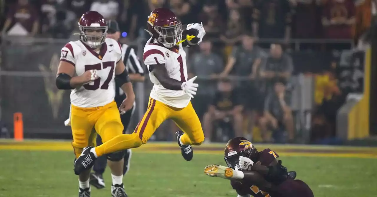 Caleb Williams rescues defensively challenged USC in win over Arizona State