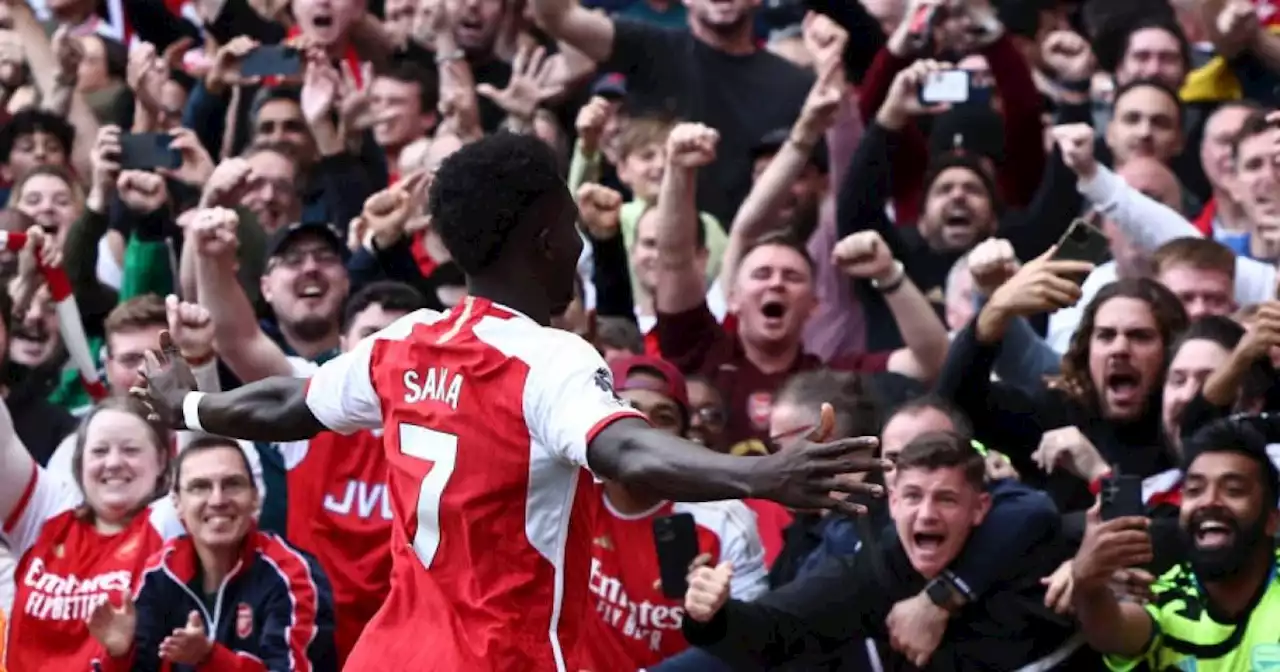 Gary Neville slams Arsenal for over celebrating Bukayo Saka goal against Spurs