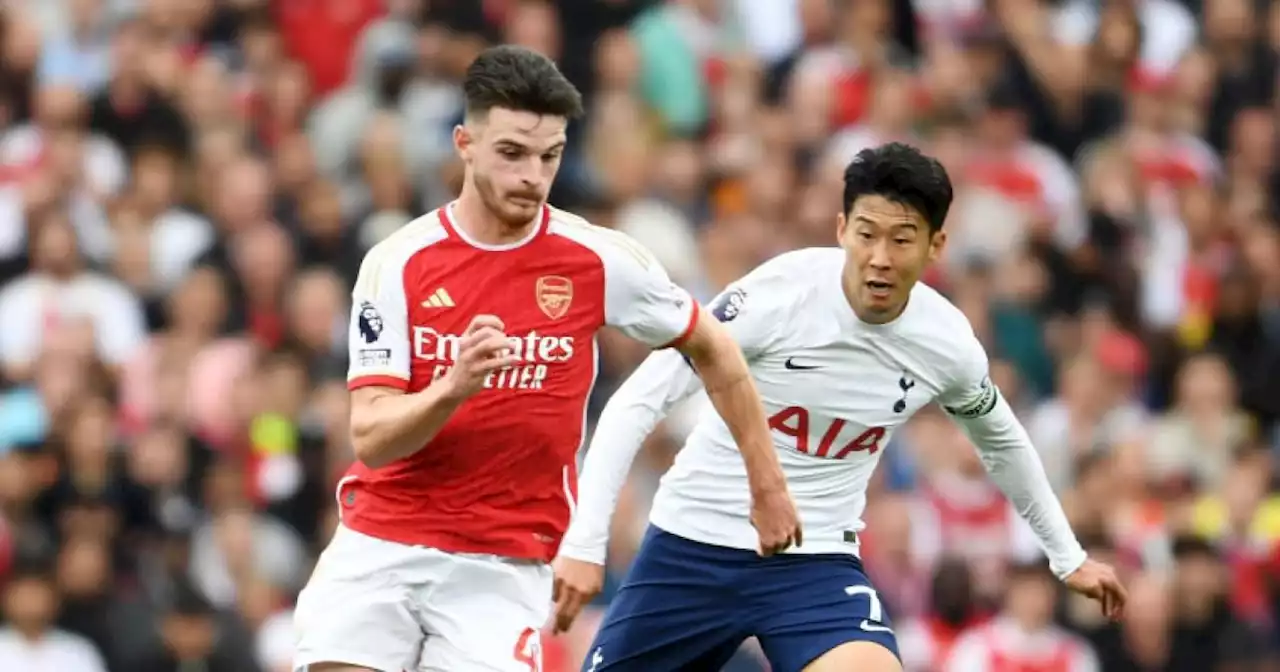 Why Declan Rice was brought off at half-time during north London derby