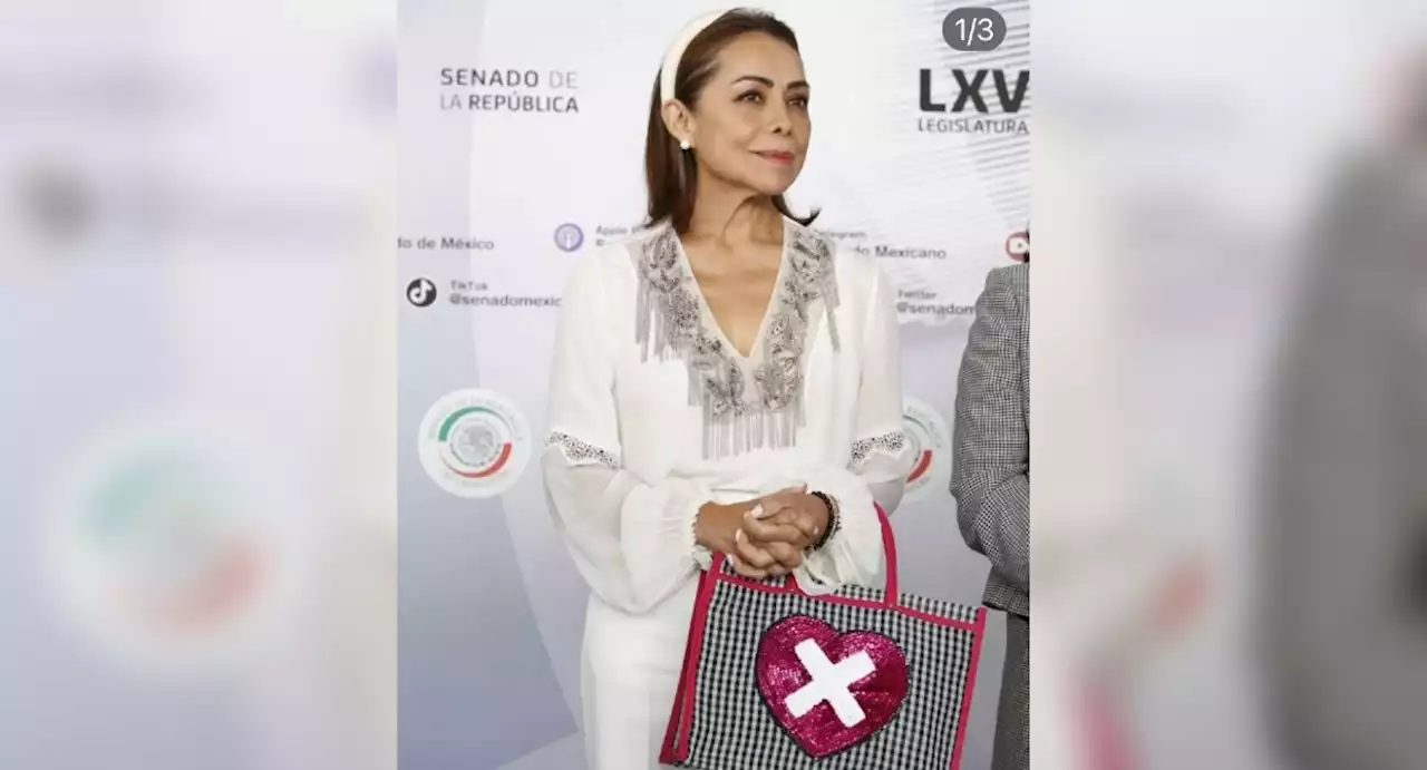 Vázquez Mota muestra apoyo a Xóchitl Gálvez con bolso