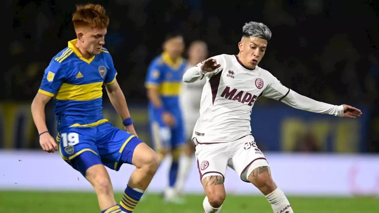 Boca empató 1-1 con Lanús en la previa a la semifinal con Palmeiras