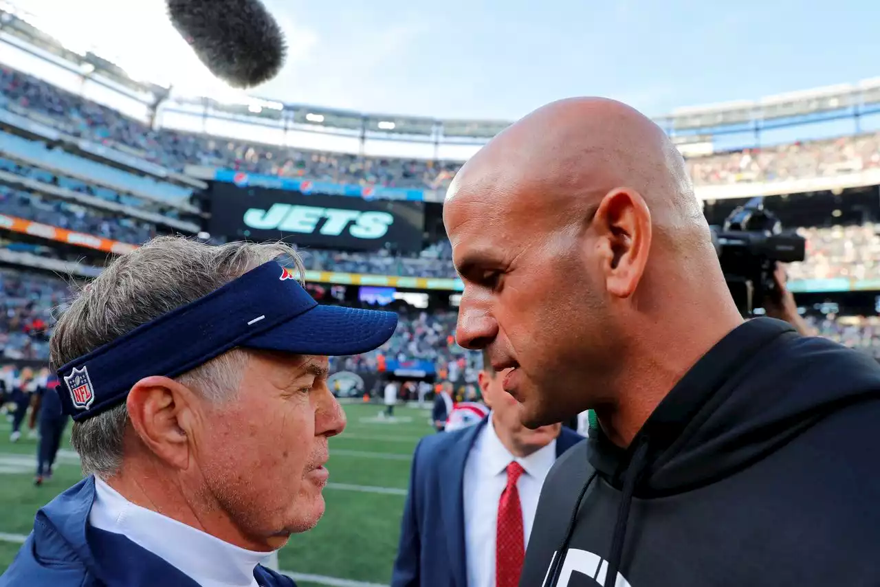 Jets late O-line shuffle proves Bill Belichick is in Robert Saleh’s head