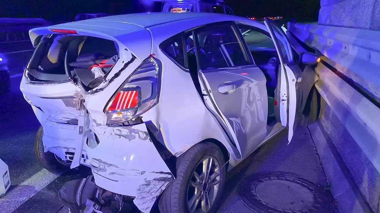 Mehrere Verletzte bei Kollision auf der A1 bei Pöchlarn