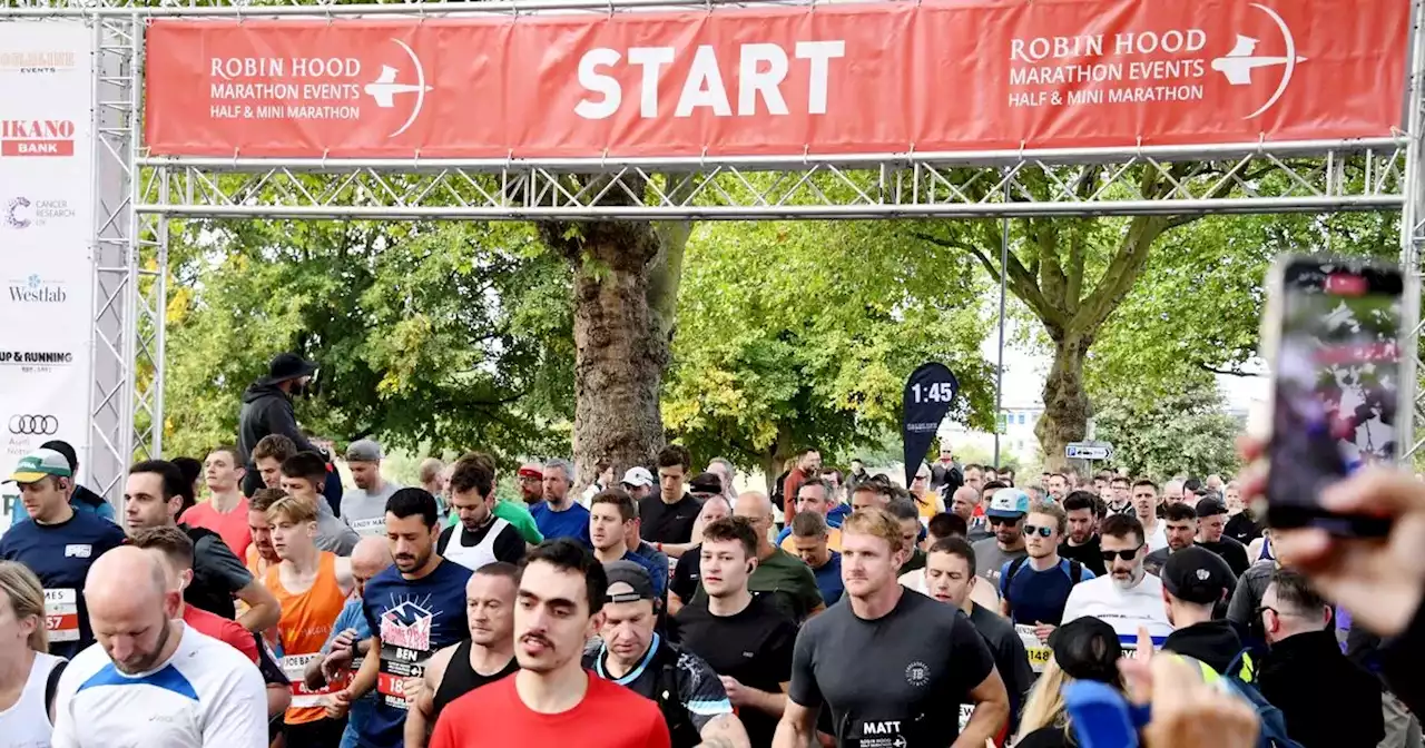 Live travel updates for Nottingham during Robin Hood Half Marathon