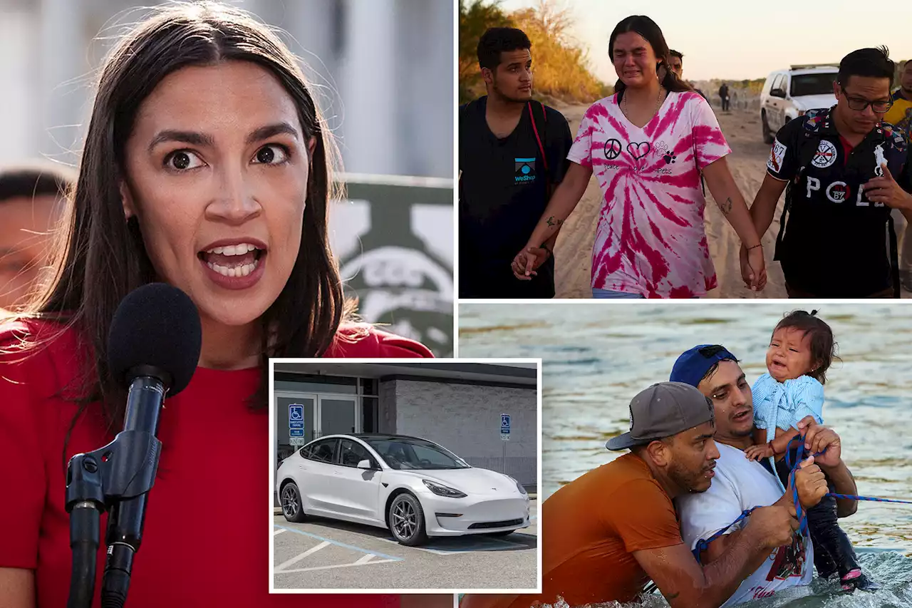 AOC partly blames US sanctions against Venezuelan dictator for migrant crisis