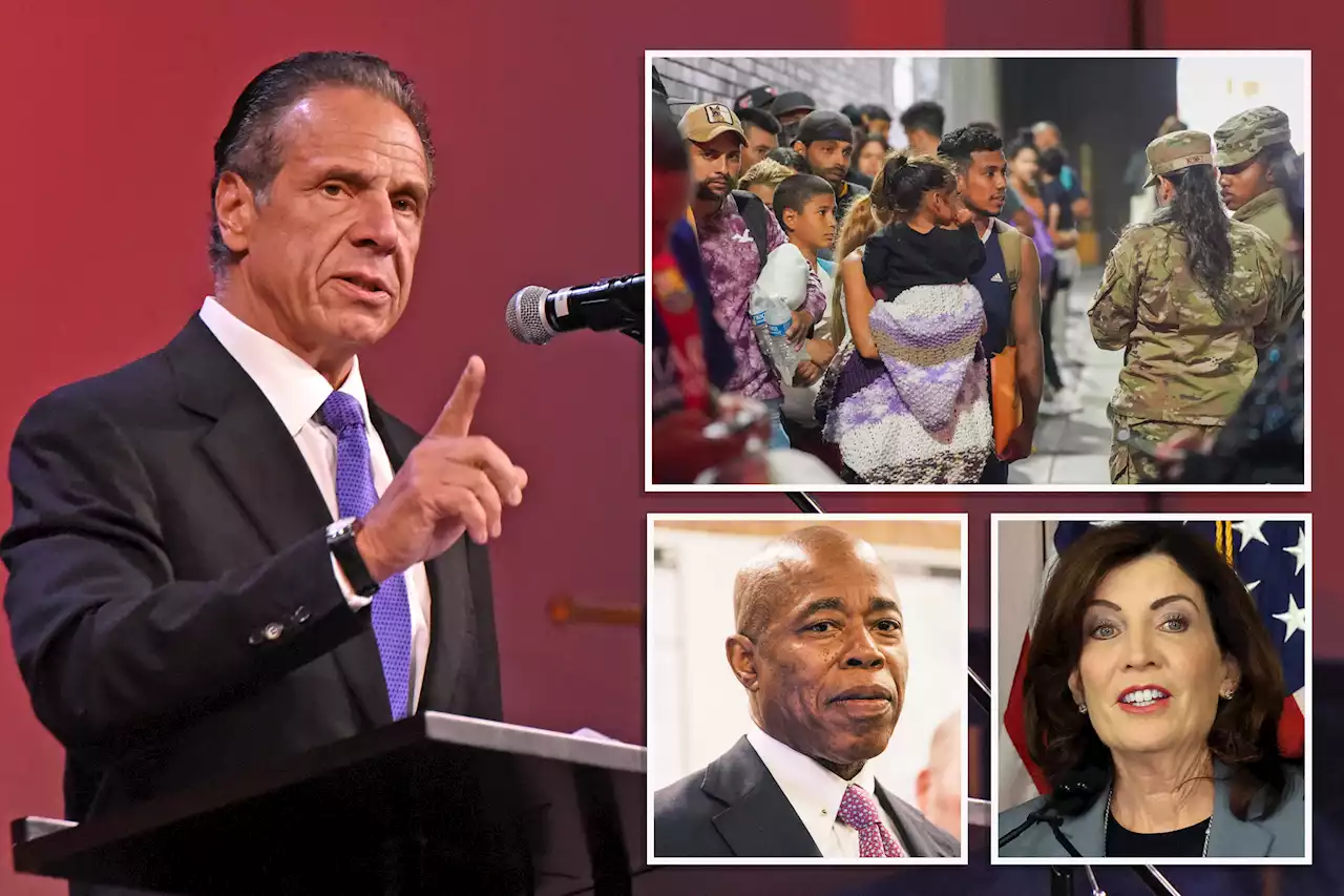 Cuomo says Adams is ‘right’ to claim migrant crisis could destroy NYC, rips Biden and Hochul policy ‘madness’