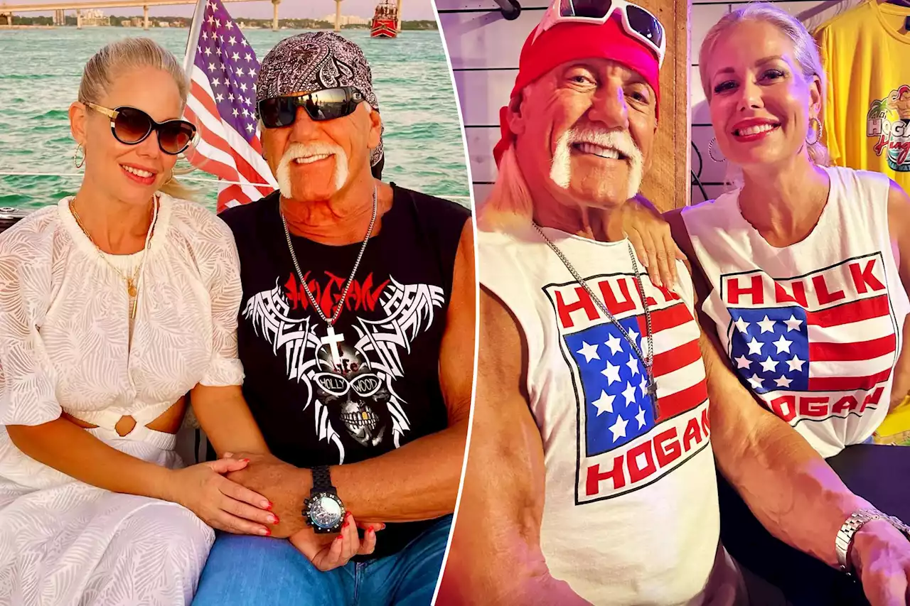 WWE legend Hulk Hogan marries third wife Sky Daily in Florida ceremony