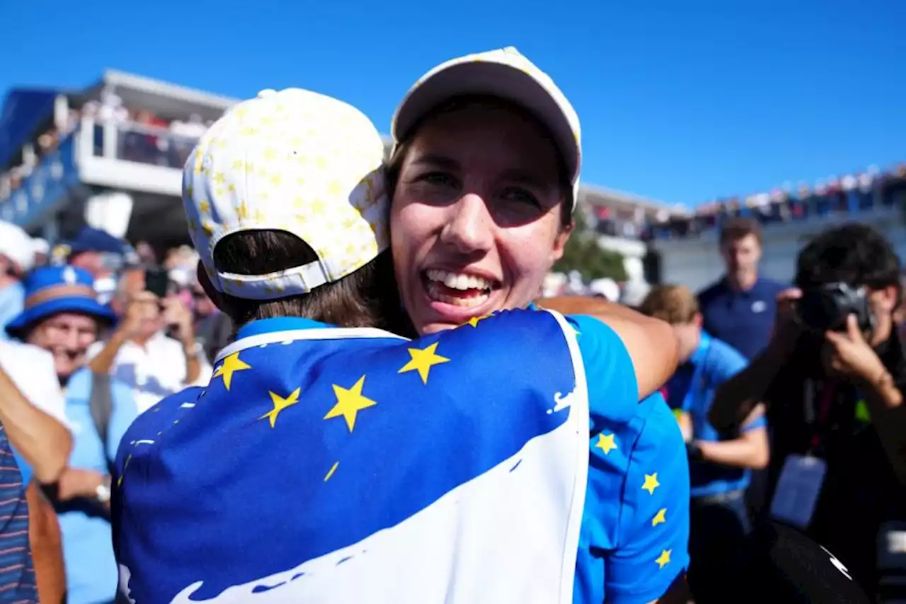 Europe retain Solheim Cup as Carlota Ciganda stars in dramatic draw with US