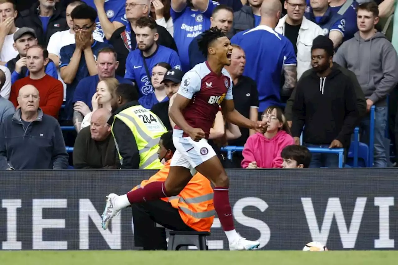 Ollie Watkins winner sees Aston Villa down 10-man Chelsea at Stamford Bridge