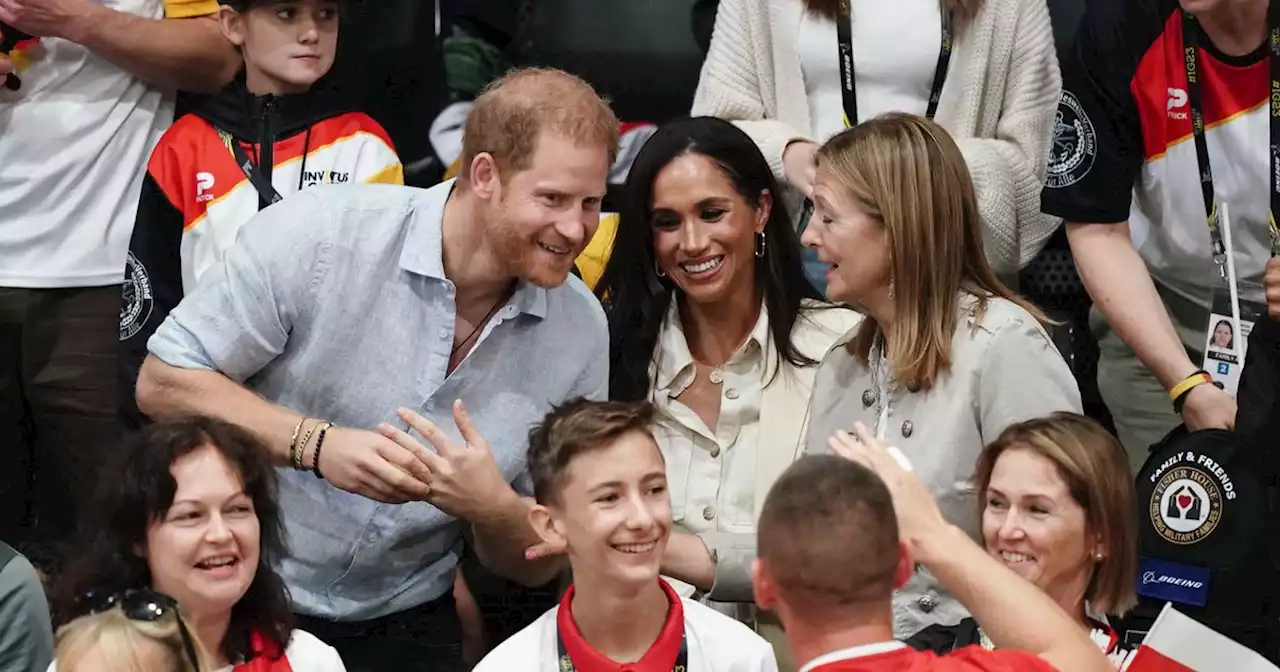 Harry all smiles as he celebrates 39th birthday with Meghan at Invictus Games