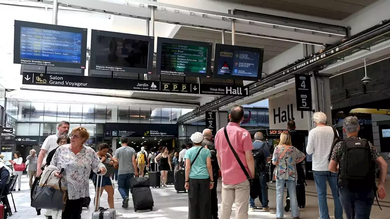 Panne électrique à Massy : le trafic des trains à la gare Montparnasse fortement perturbé