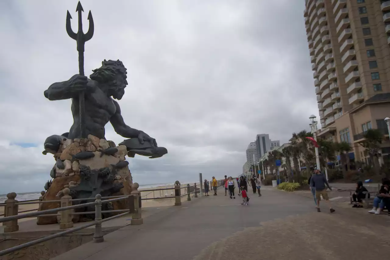 Weakening Ophelia still poses a risk of coastal flooding and heavy rain in some parts of the US