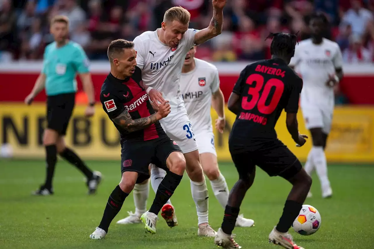 4:1 gegen Heidenheim: Leverkusen gewinnt