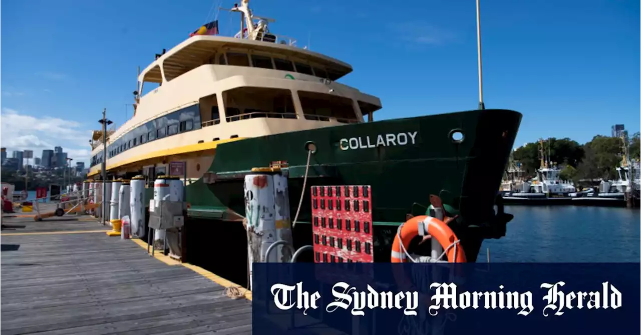 Large Manly ferry to return to the Harbour – but not before another is lost