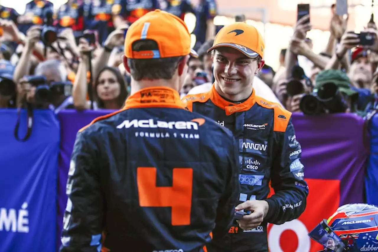 Oscar Piastri (McLaren/3.): «Das vergesse ich nie»