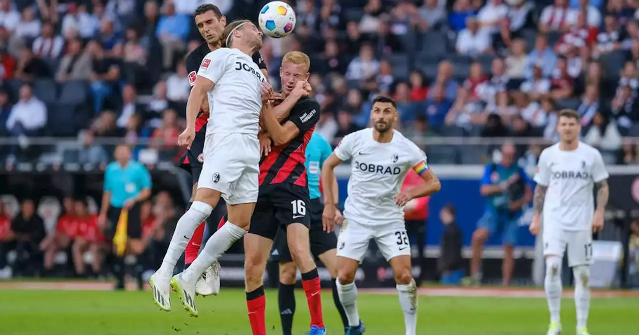 Bundesliga: Freiburg ringt Frankfurt Remis ab - Hessen weiter ungeschlagen