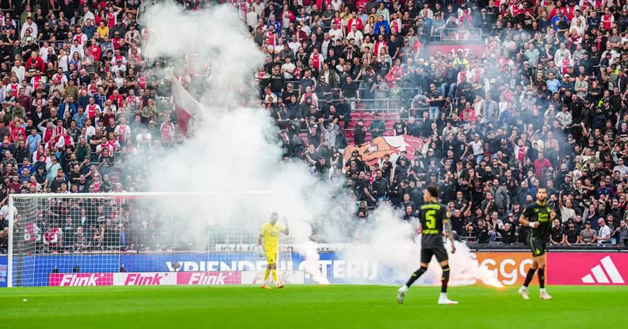 Fan-Eklat in den Niederlanden! Ajax gegen Feyenoord abgebrochen