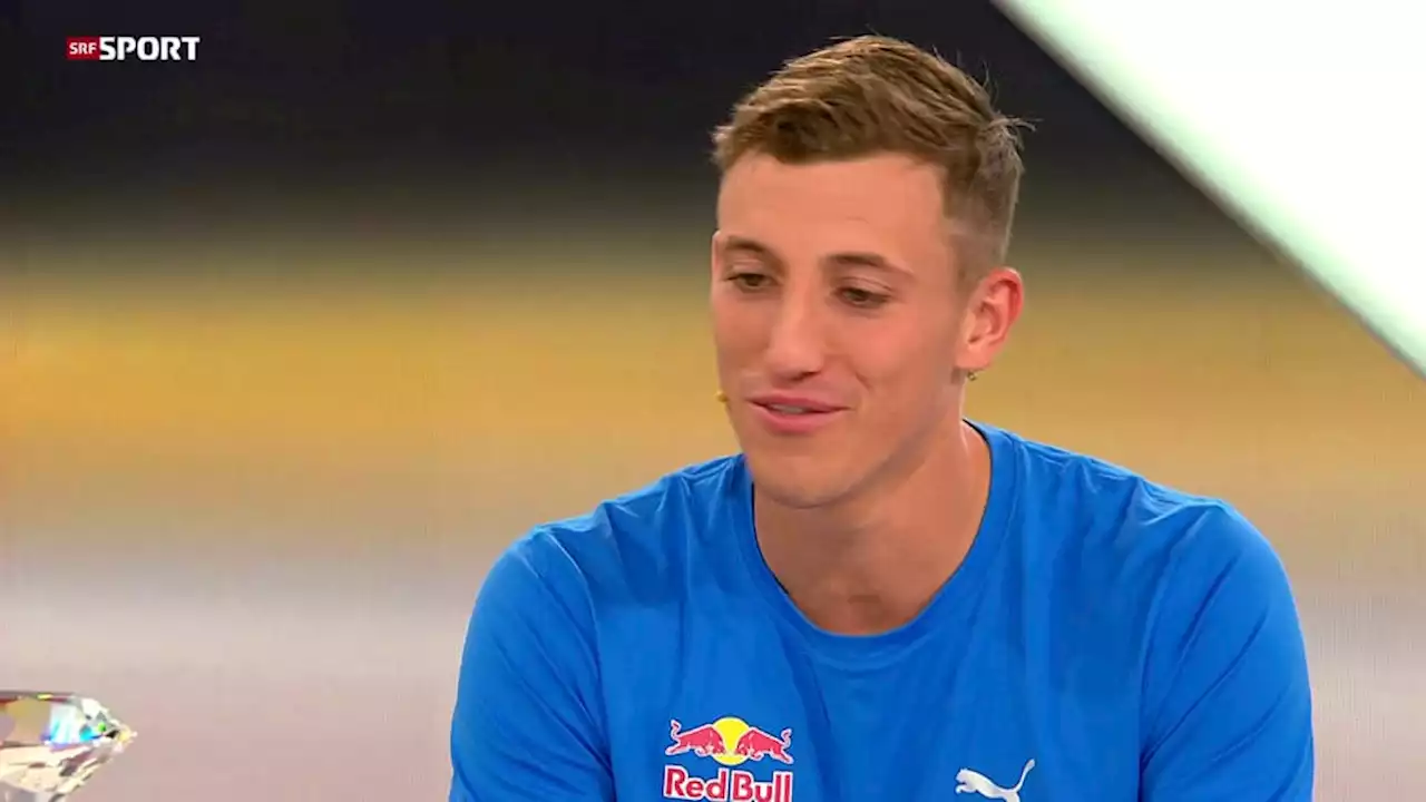 Der Appenzeller Leichtathlet Simon Ehammer zu Gast im «Sportpanorama»