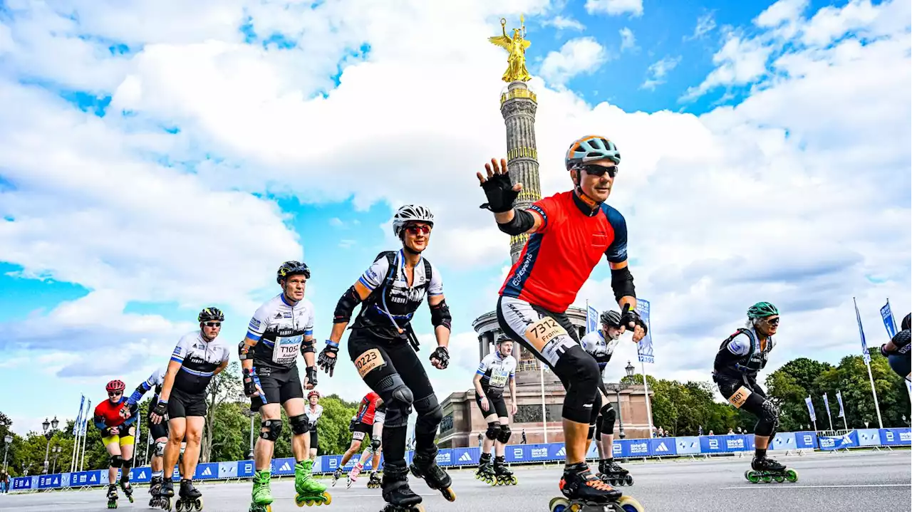 Ein belgischer Doppelsieg: Das sind die Sieger beim Inlineskating-Marathon