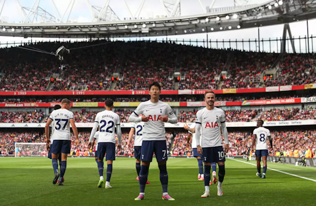 Son-inspired Tottenham hold Arsenal in thrilling North London Derby