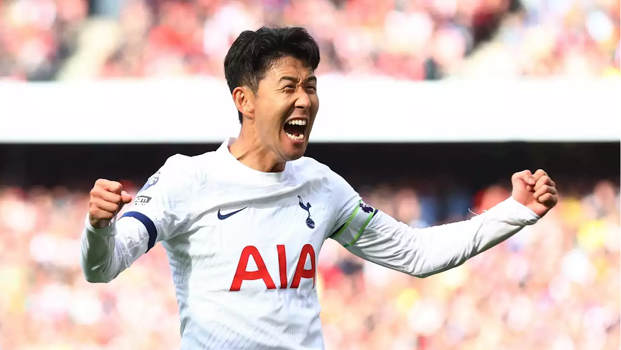 Son strikes twice as Tottenham fight back in entertaining draw with Arsenal