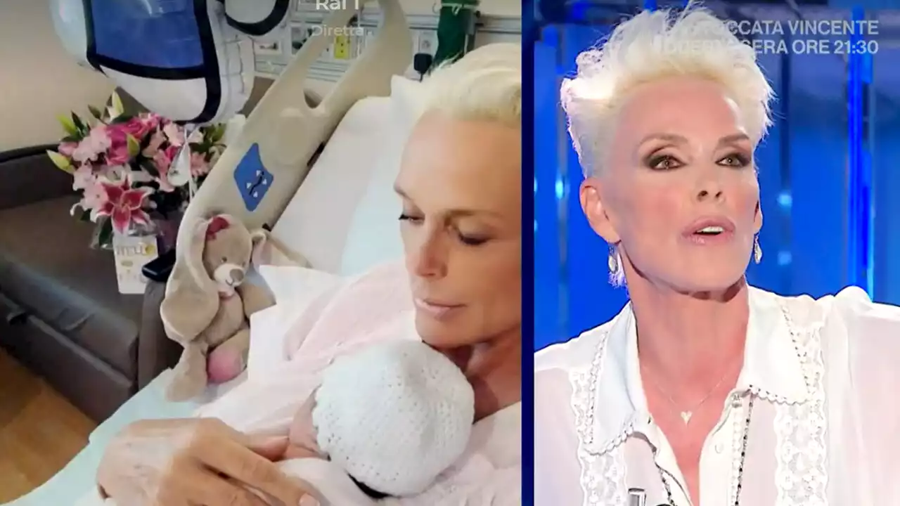 Domenica In, Brigitte Nielsen si racconta: 'Io mamma a 55 anni. Mia figlia è un miracolo'