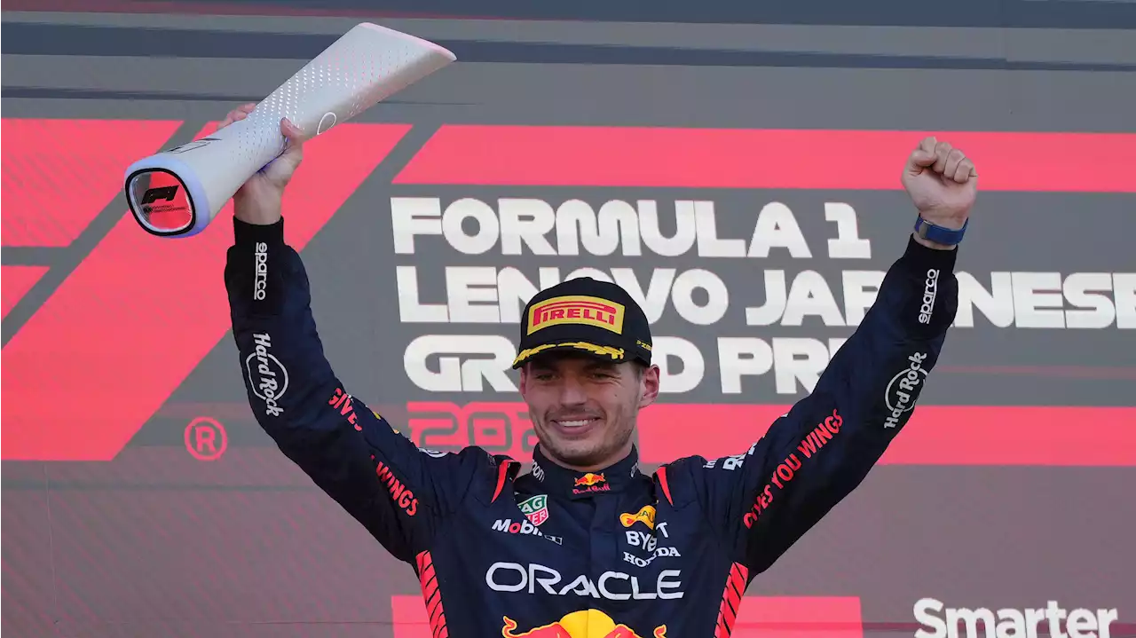 Max Verstappen easily wins Japanese Grand Prix to edge closer to F1 title