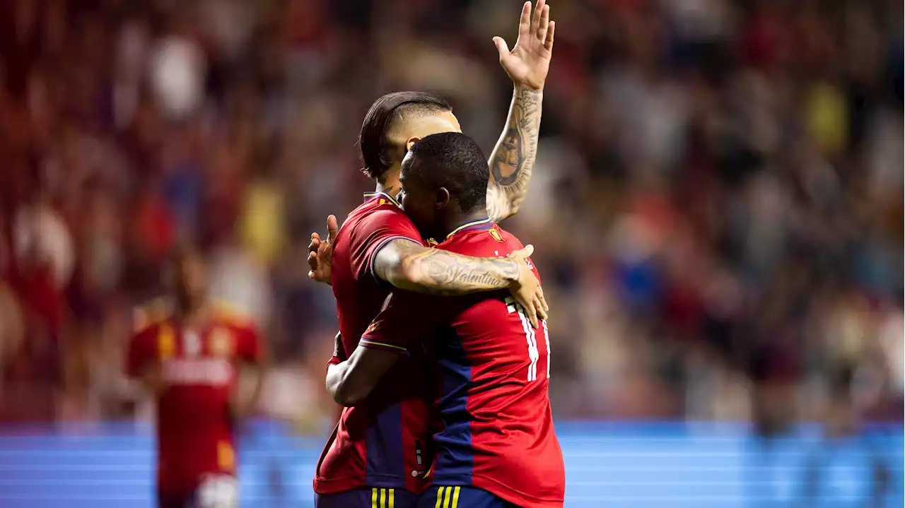 Real Salt Lake beats Vancouver Whitecaps on second-half goals from Brayan Vera, Justen Glad