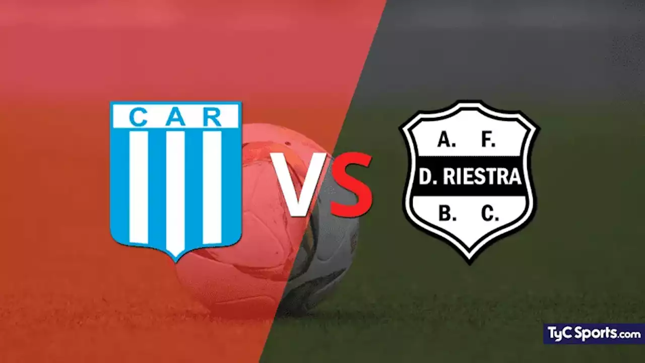 Racing (Cba) vs. Riestra en vivo: cómo verlo, horario y TV