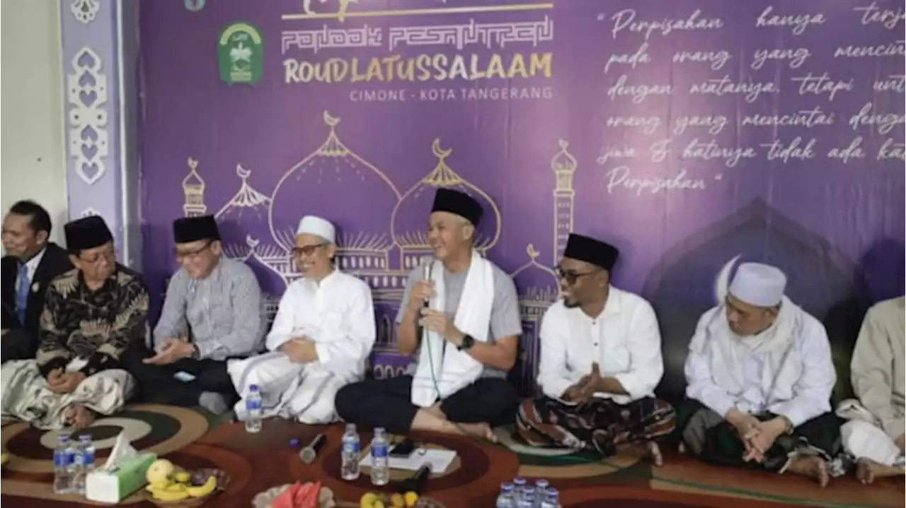 Di Depan Tokoh Lintas Agama, Ganjar Berkomitmen Sejahterakan Guru Keagamaan