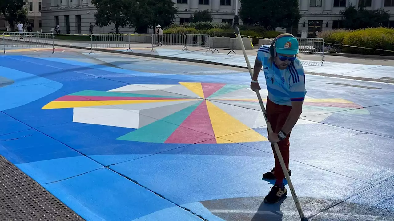 The largest street art canvas in Denver is getting a new look