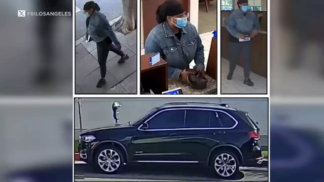 FBI and Santa Monica police seek help finding bank robbery suspect