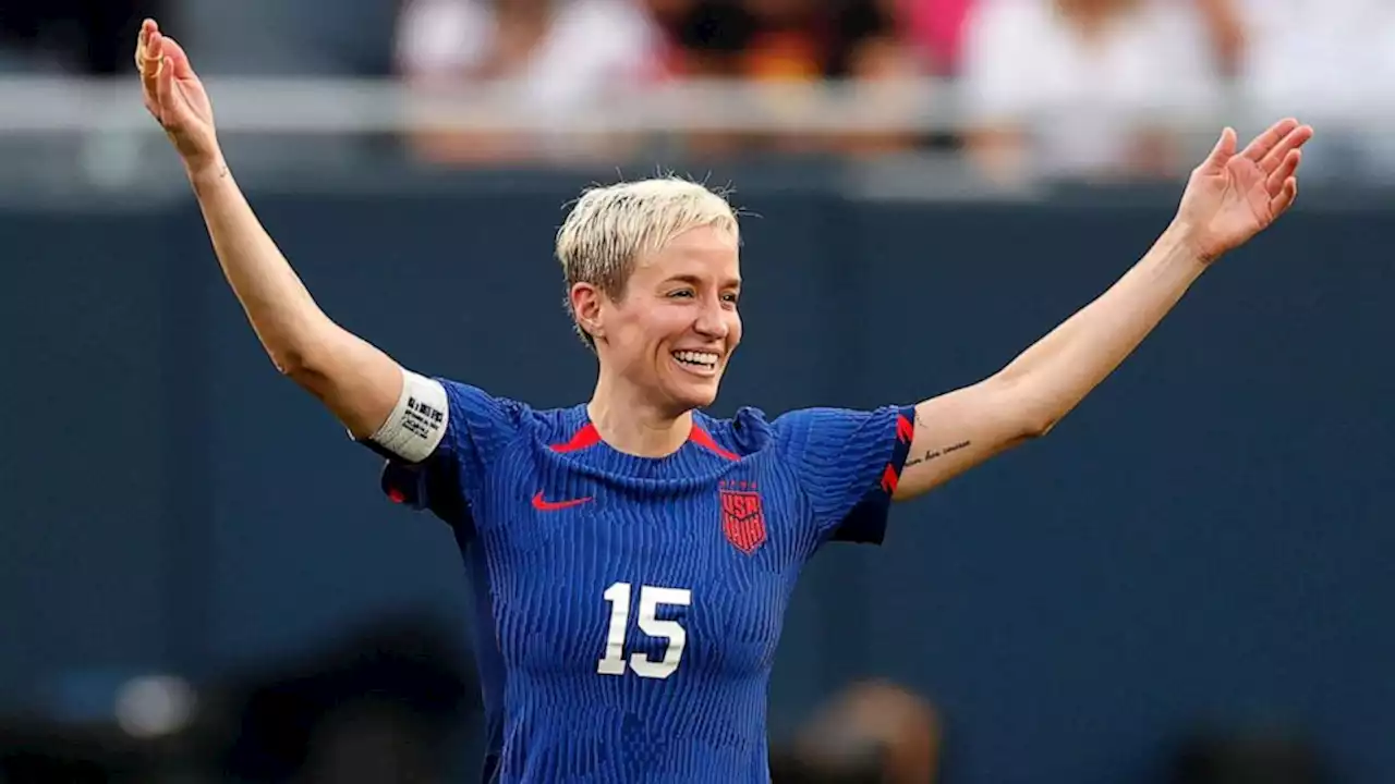 What happened at Megan Rapinoe's final USWNT game