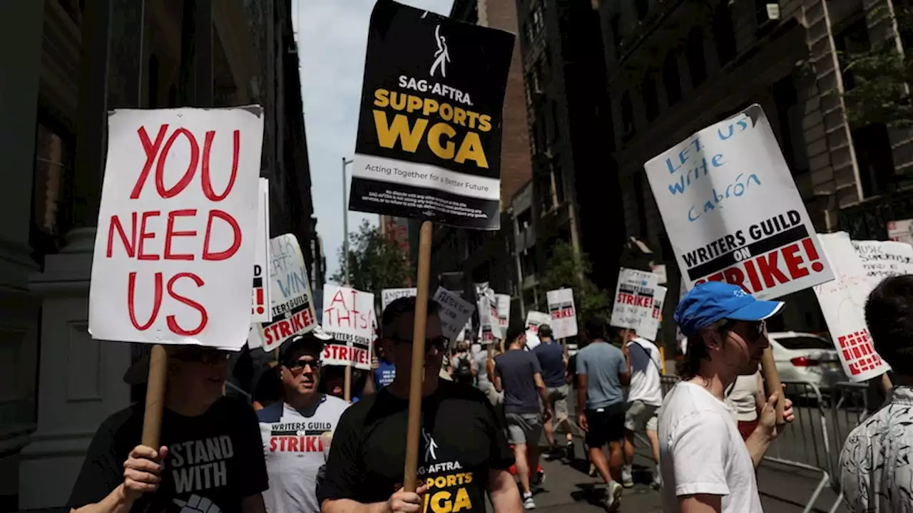 Hollywood writers strike set to end as tentative deal is reached, but actors remain on strike