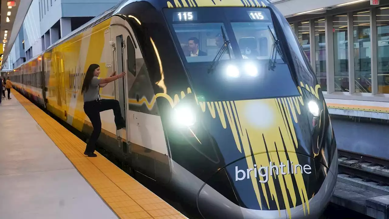 High-speed trains begin making trip between Orlando and Miami