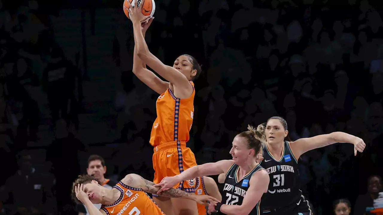 Bonner and Allen lead Connecticut over New York 78-63 to open the WNBA semifinal series